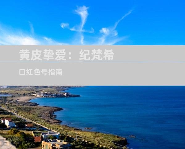 黄皮挚爱：纪梵希口红色号指南
